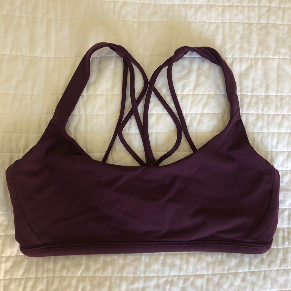 Lululemon purple sports bra